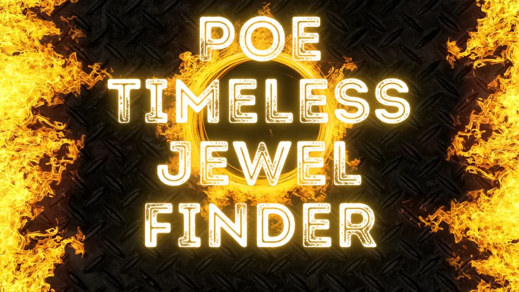 POE Timeless Jewel Finder